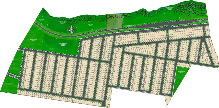 Loteamento com infraestrutura completa