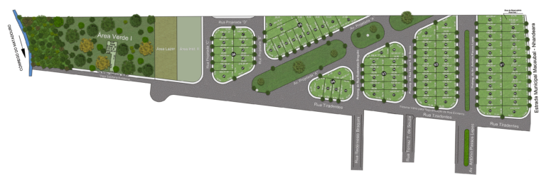 Loteamento com infraestrutura completa