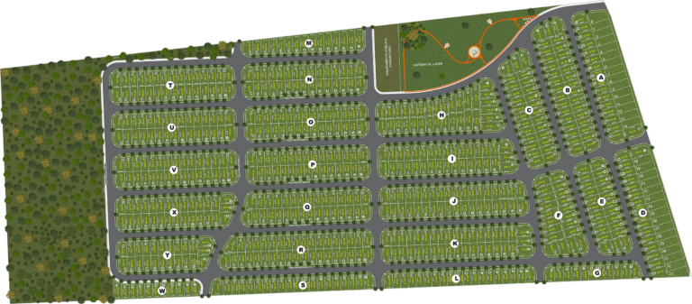 Loteamento com infraestrutura completa