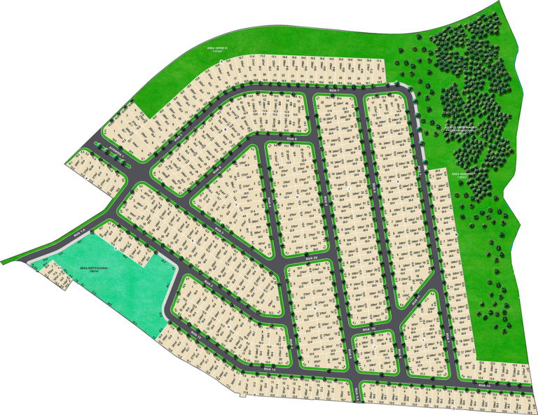 Loteamento com infraestrutura completa
