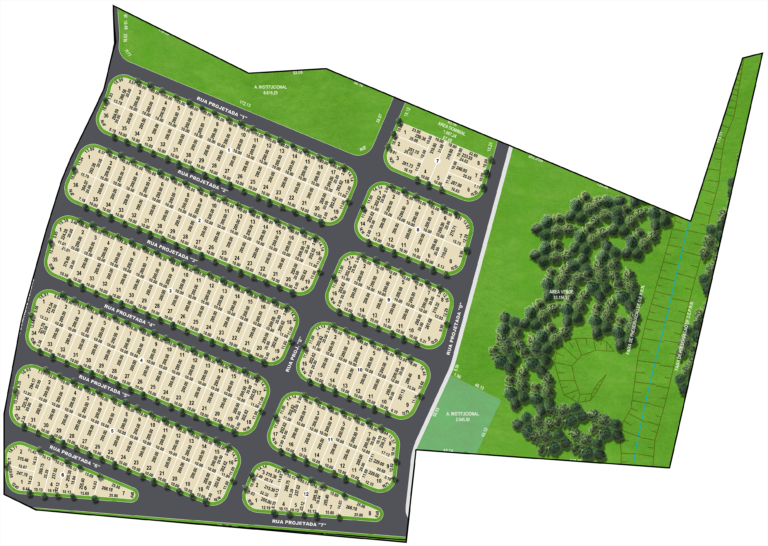 Loteamento com infraestrutura completa