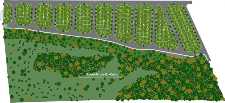 Loteamento com infraestrutura completa