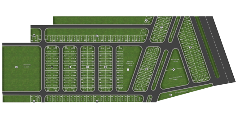 Loteamento com infraestrutura completa