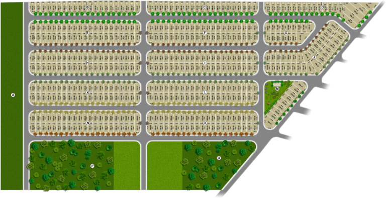 Loteamento com infraestrutura completa